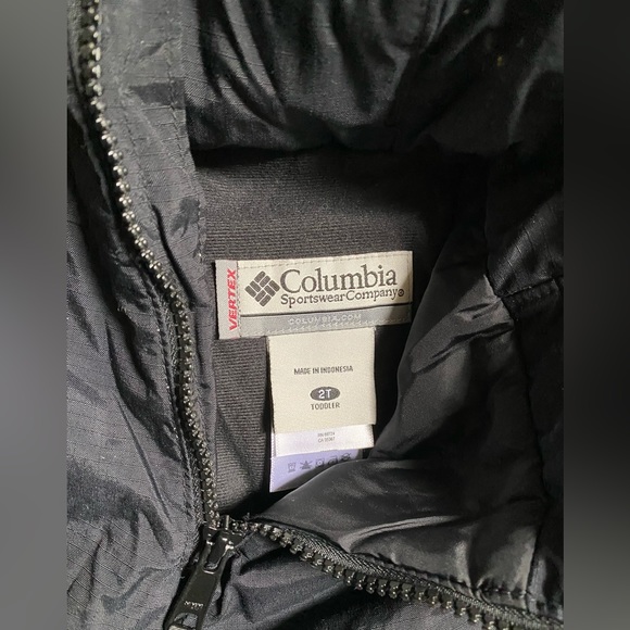 Columbia 2T Black Snow Bibs - Picture 3 of 5